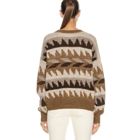 ISABEL MARANT ÉTOILE Gatsy Jacquard Sweater - Picture 3 of 9